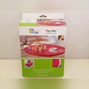 🆕️Mainstays Kids Play Mat 40" Diameter Fuchsia Burst
